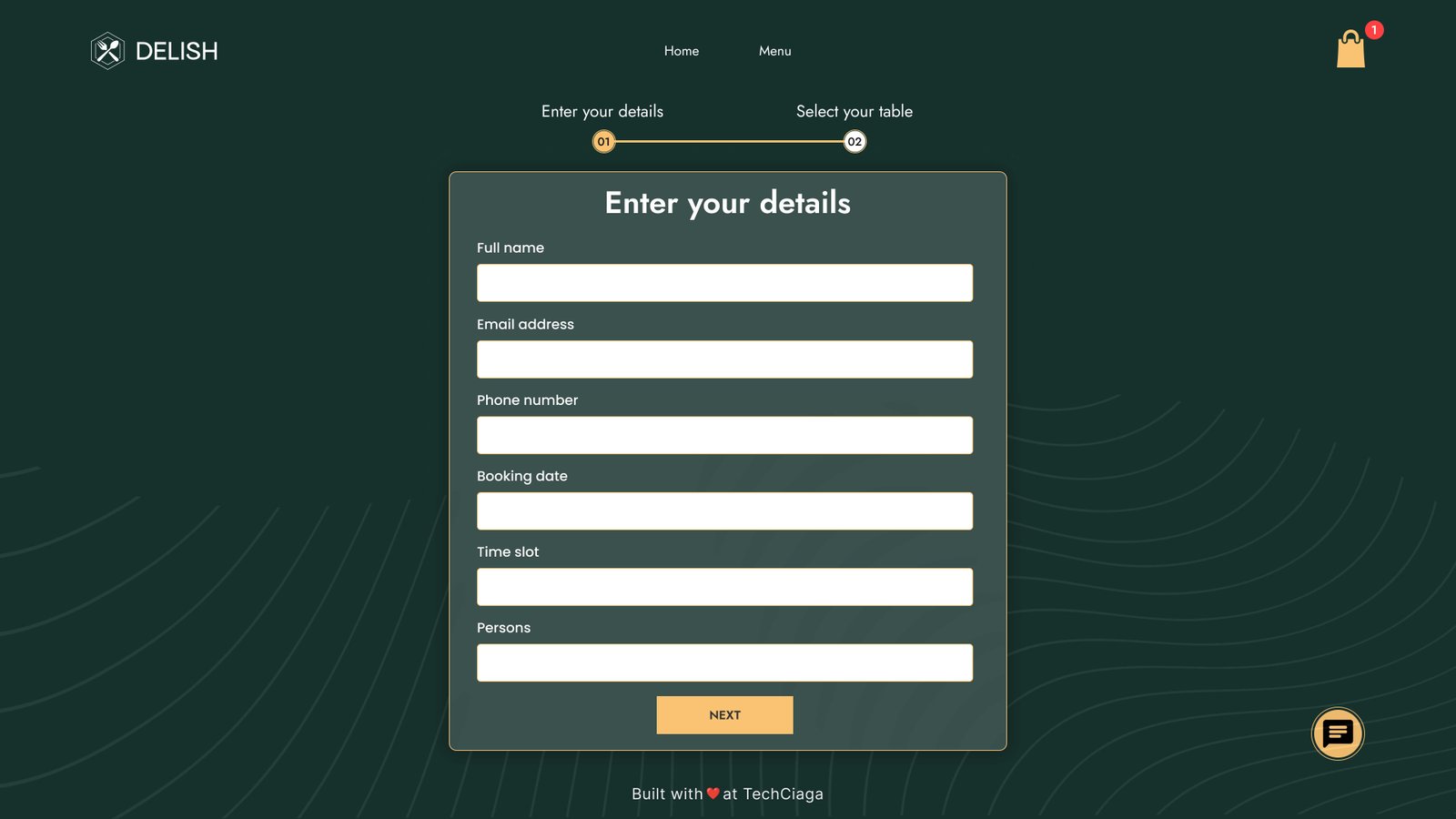 Restaurant Reservation System