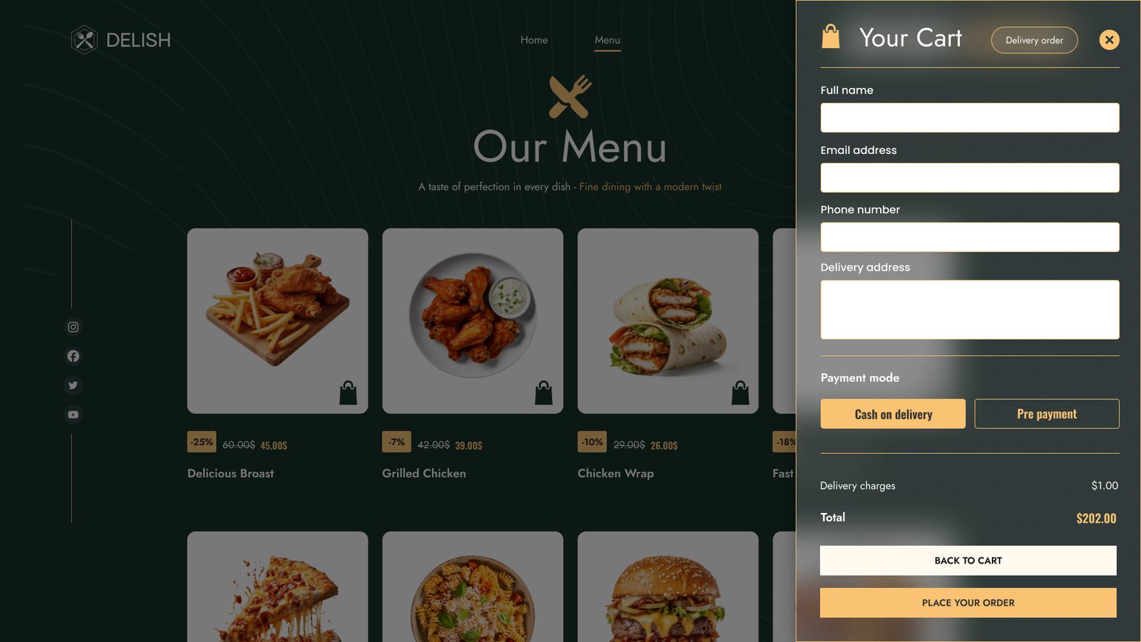 Restaurant Reservation System